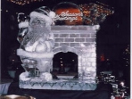 Santa Fireplace 50x40 $600.00