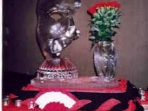 Phantom of the Opera Mask with Vase 40x40 $600.00