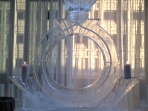Diamond Ring Luge 40x50 $400.00 Add Candle Holders $25.00
